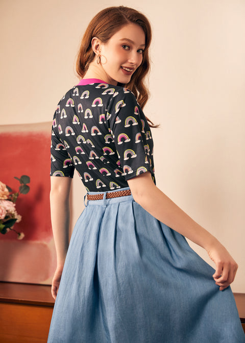 Lucky Charm Rainbow Tee (Final Sale)