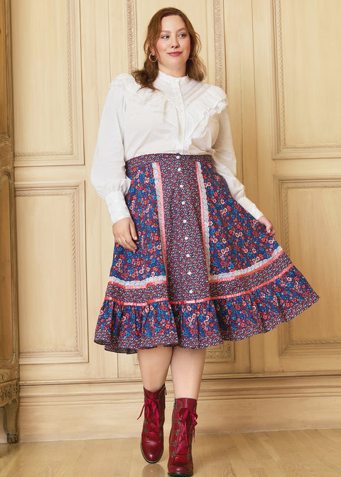 GUNNE SAX for ModCloth's Isabella Midi Skirt