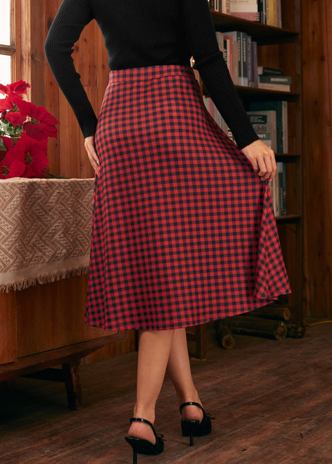 Excellence Attained Knit Midi Skirt