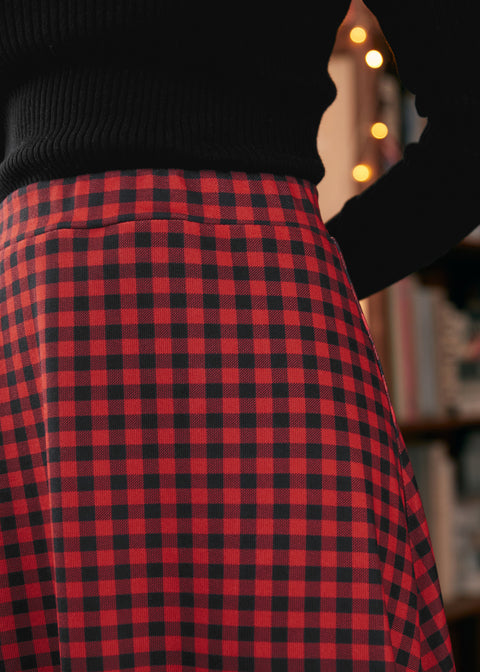 Excellence Attained Knit Midi Skirt