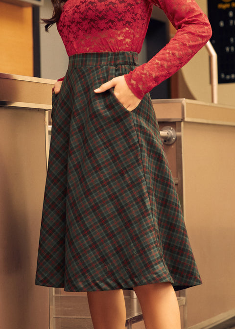 Golden Hour Gal Midi Skirt (Final Sale)