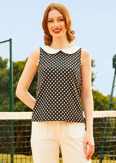Atomic Age Sleeveless Top (Final Sale)