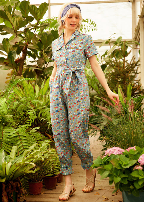 Mushroom About Town Jumpsuit