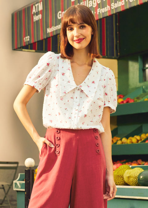Petal Picnic Blouse