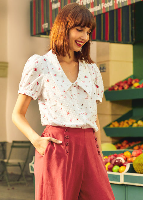 Petal Picnic Blouse