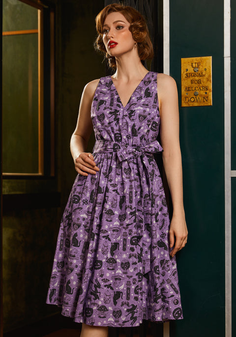 Instant Energy Faux-Wrap Dress