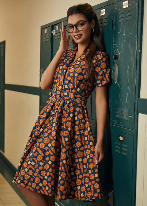 Rustic Elegance Casual Dress