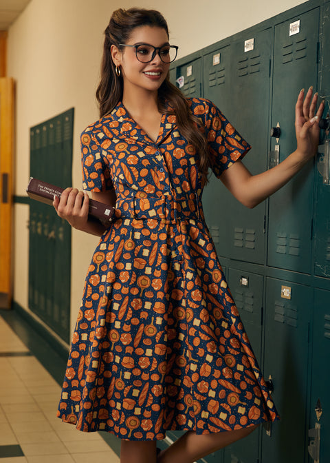 Rustic Elegance Casual Dress