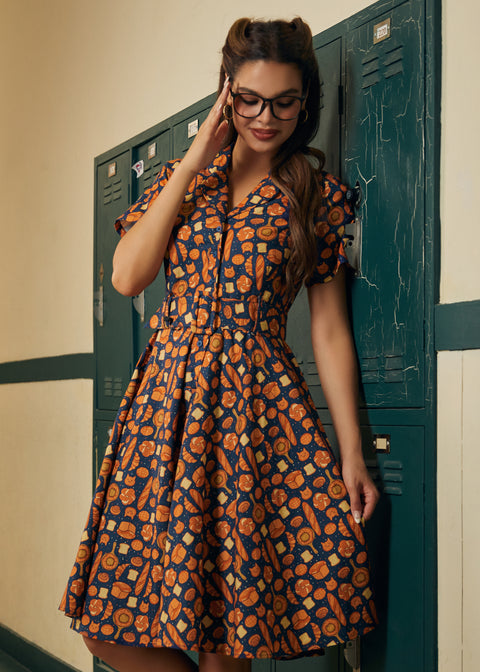 Rustic Elegance Casual Dress