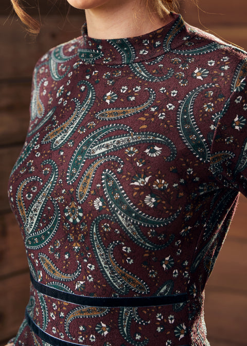 Garden Party Tapestry Midi Dress