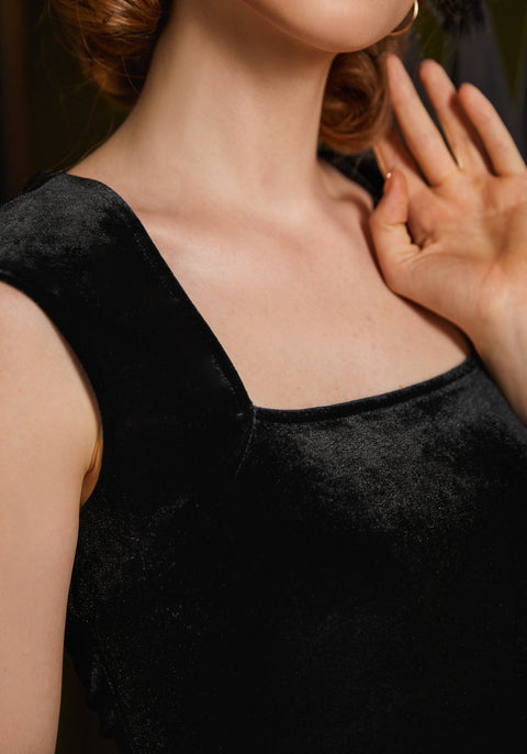 Unbelievable Bliss Velvet Top