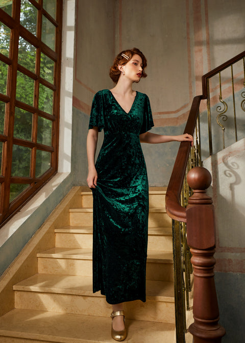 The Velvet Enchantment Gown