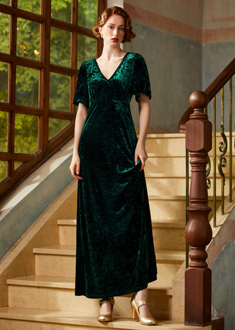 The Velvet Enchantment Gown