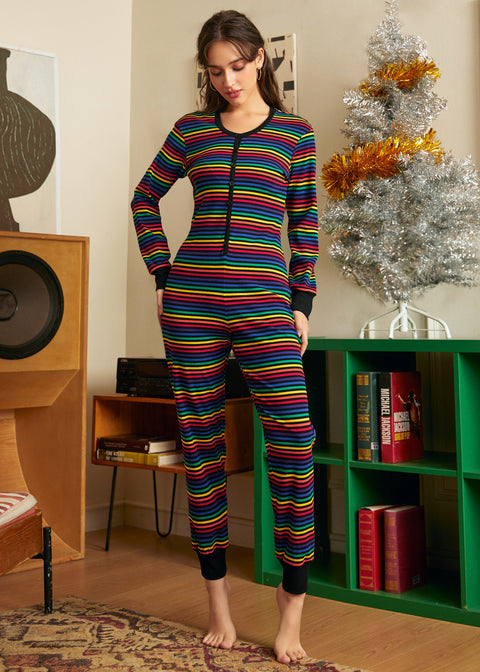 Rocking 'Round the Record Player Union Suit