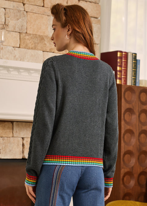 Twist & Shout Cable Cardigan
