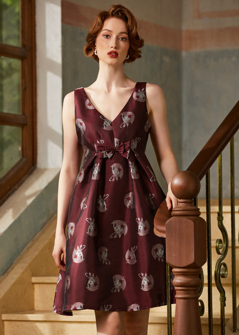 The Purrfectly Poised Fit & Flare Dress