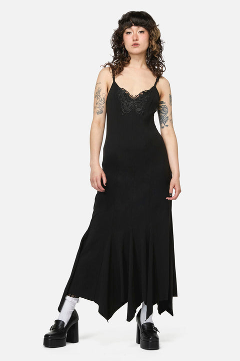 Naiad Goth Maxi Dress