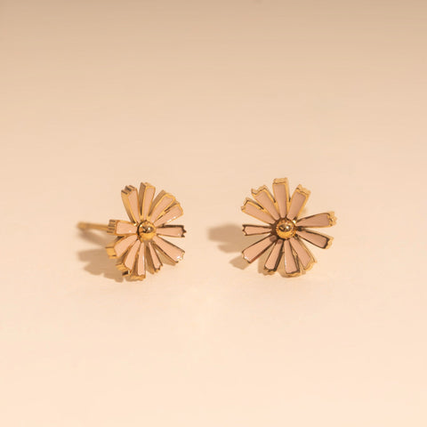 Sunburst Daisy Stud Earrings