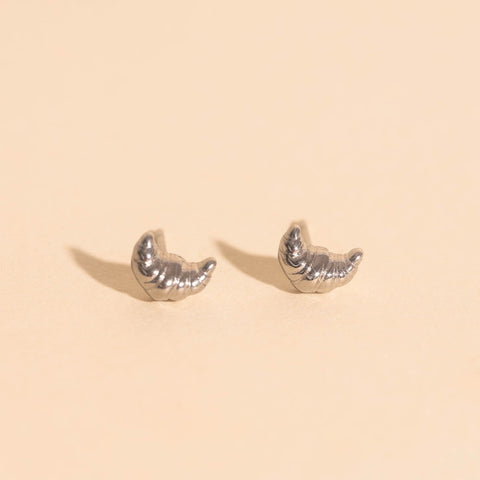 Croissant Stud Earrings