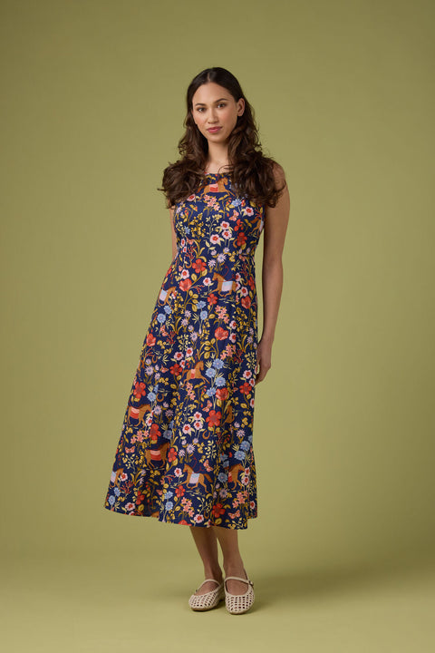 Fancy Horses Midi Dress
