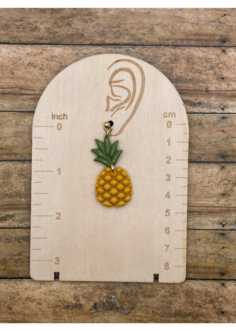 Pineapple Fruit Dangle Earrings